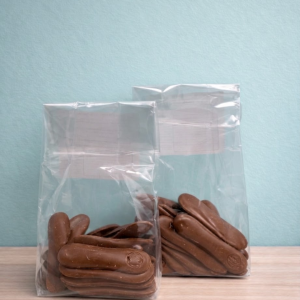 Lenguas de gato de chocolate con leche