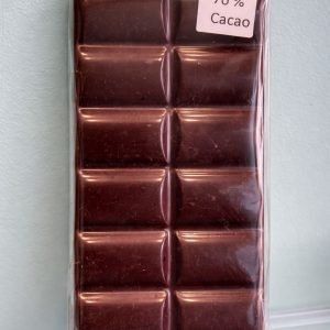 Tableta chocolate negro 70% cacao